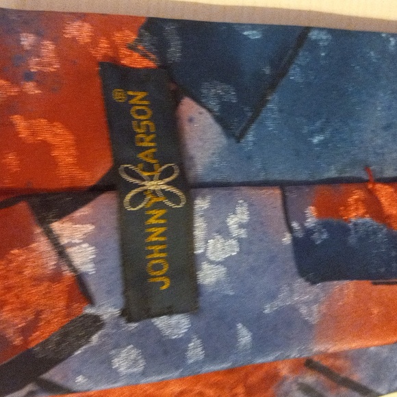 Johnny Carson abstract tie - Picture 5 of 6